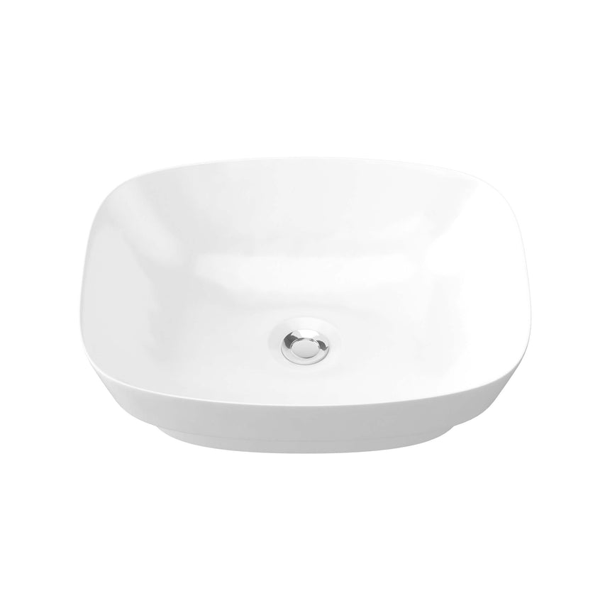 Lorenzo Basin 500mm Gloss White Bathroom Basin Timberline Default Title