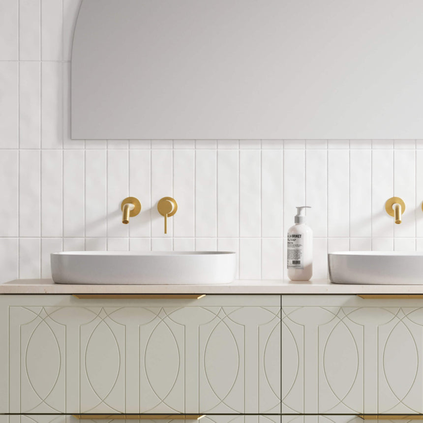 Lorenzo Basin 500mm Matt White Bathroom Basin Timberline