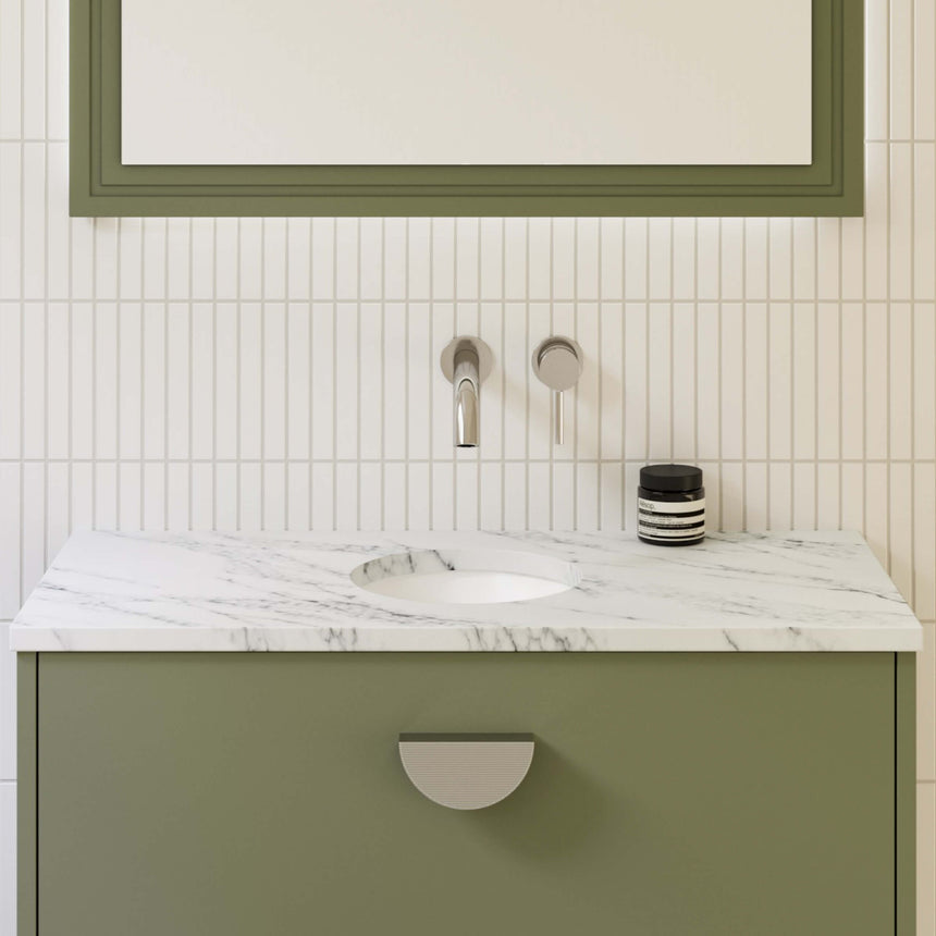 Mini Round Undermount Basin 260mm Gloss White Bathroom Basin Timberline