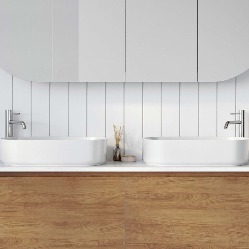 Myrtle Basin 550mm Gloss White Bathroom Basin Timberline