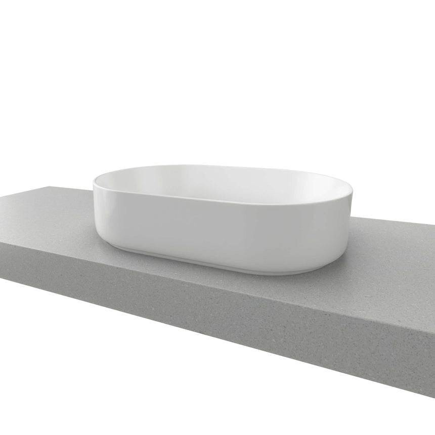 Myrtle Basin 550mm Matt White Bathroom Basin Timberline