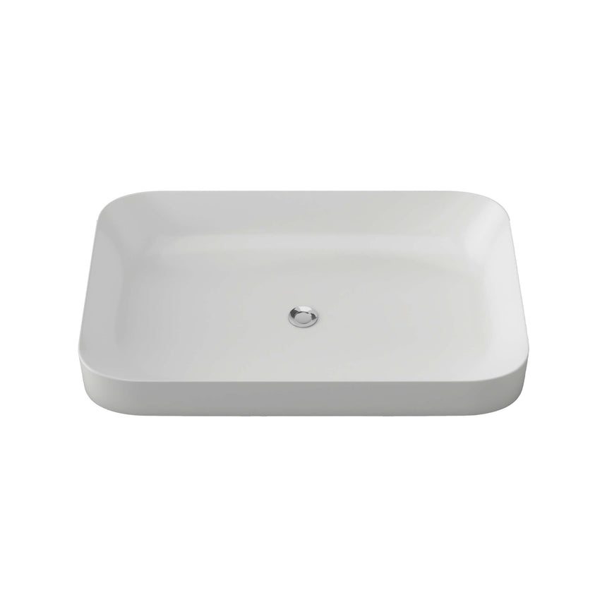 Rome Basin 600mm Gloss White Bathroom Basin Timberline Default Title