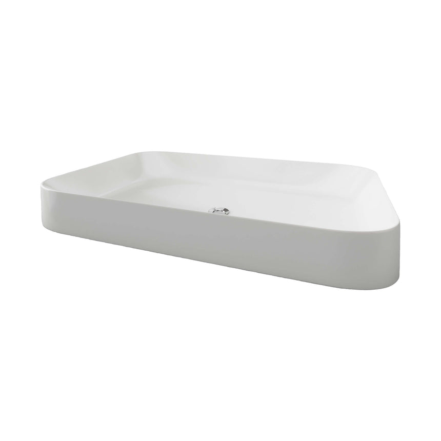 Rome Basin 600mm Gloss White Bathroom Basin Timberline