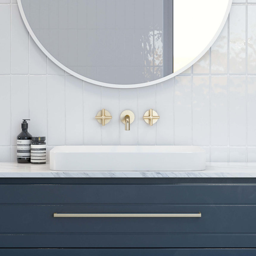 Rome Basin 600mm Gloss White Bathroom Basin Timberline