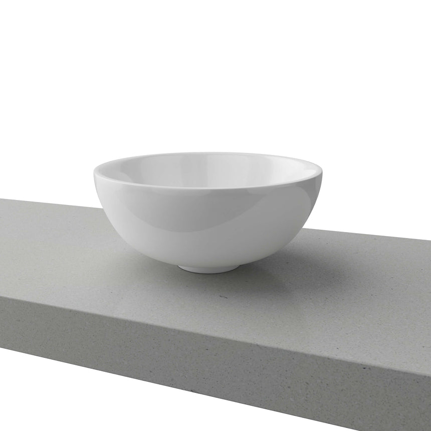 Rose Basin 320mm Gloss White Bathroom Basin Timberline