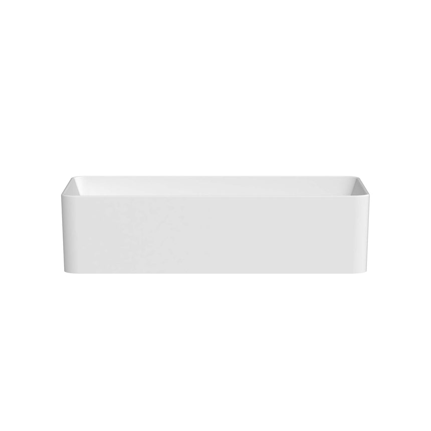 ADP Lisa Above Counter Basin Matte White Bathroom Basin ADP