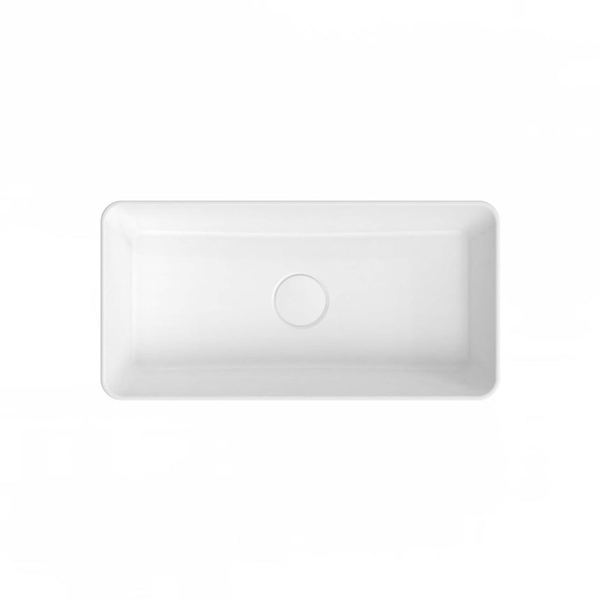 ADP Lisa Above Counter Basin Matte White Bathroom Basin ADP