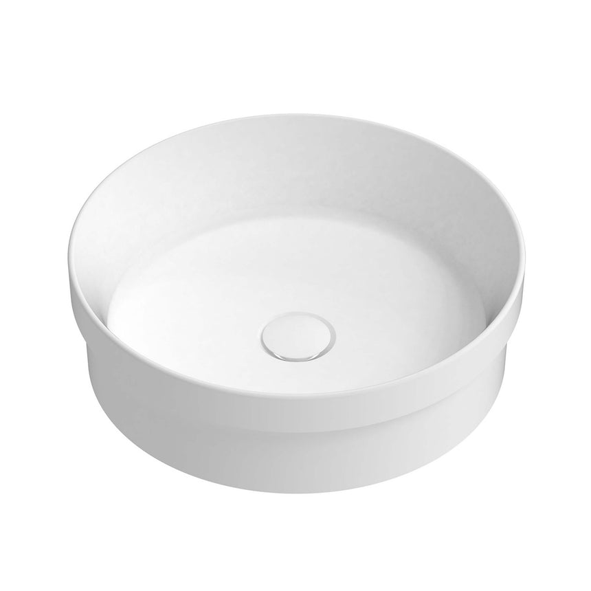 ADP Chandler Semi Inset Basin Matte White Bathroom Basin ADP Default Title