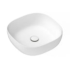 ADP Glam Square Above Counter Basin Gloss White
