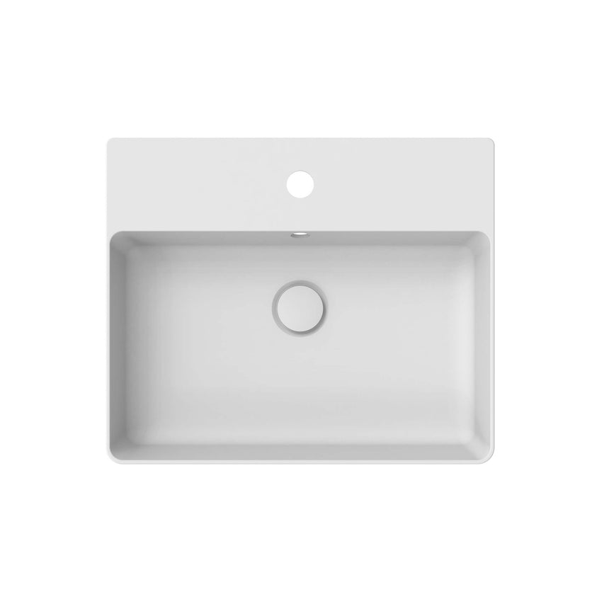 ADP Jack Above Counter Basin Matte White 1 Tap Hole Bathroom Basin ADP Default Title