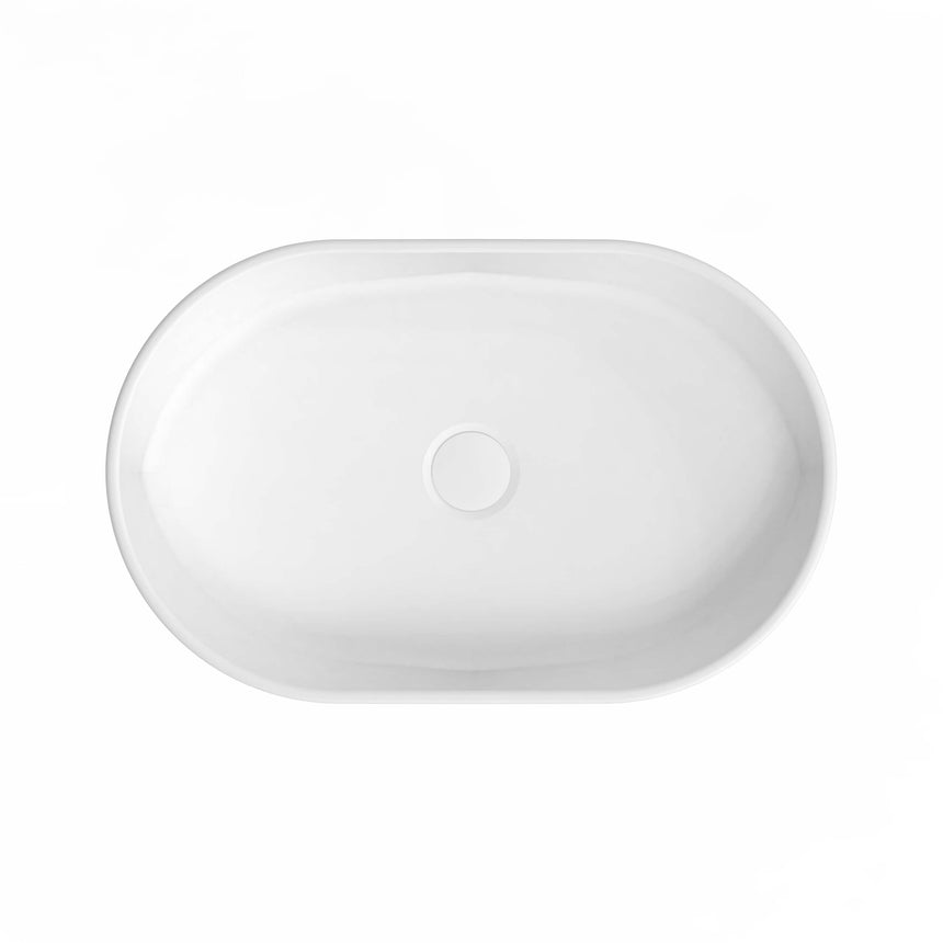 ADP Marilyn Above Counter Basin Matte White Bathroom Basin ADP
