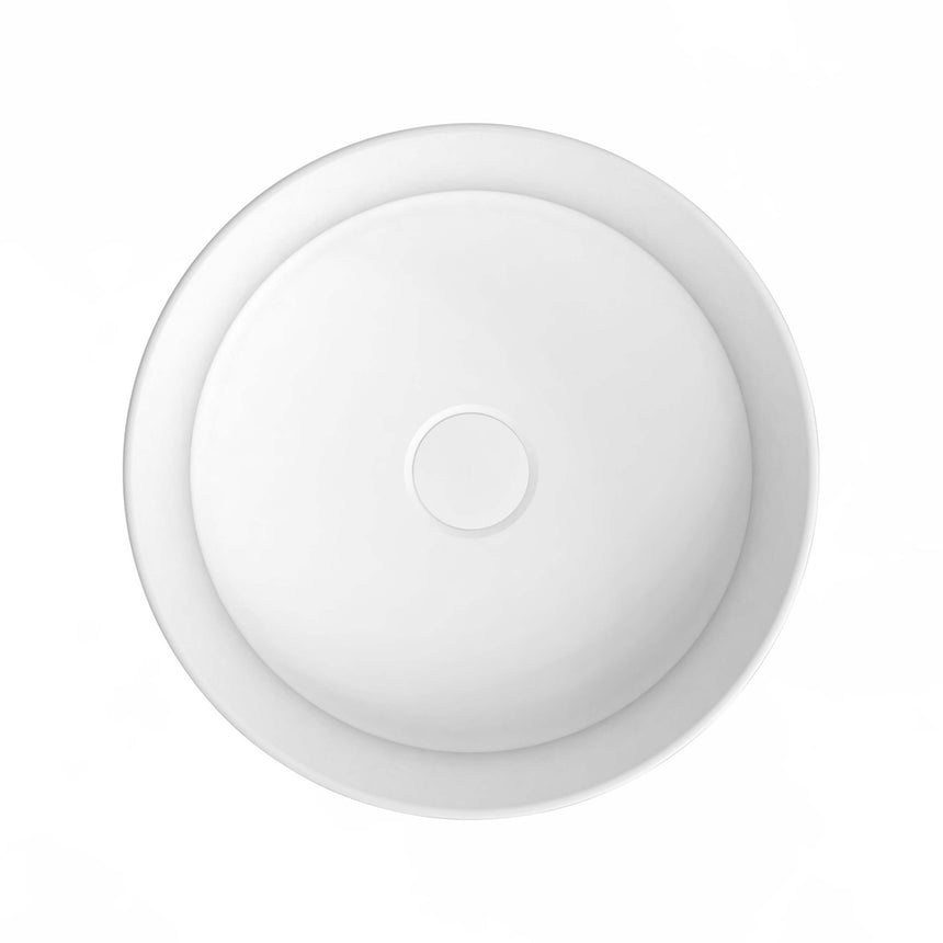 ADP Monica Semi Inset Basin Matte White Bathroom Basin ADP