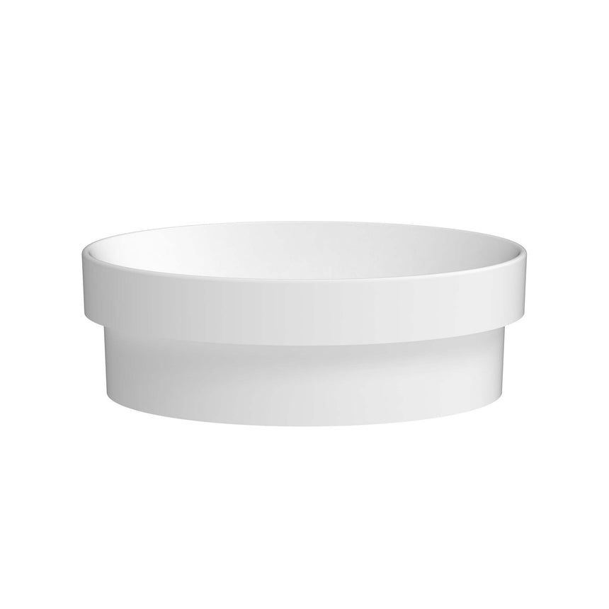 ADP Monica Semi Inset Basin Matte White Bathroom Basin ADP