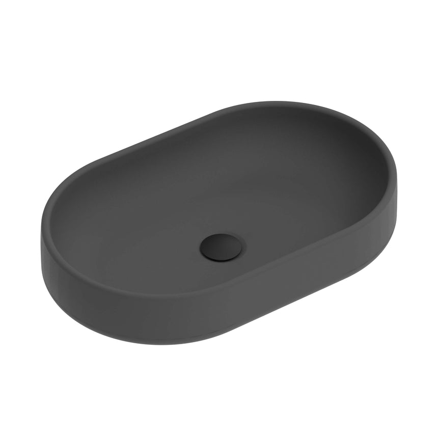 ADP Norma Above Counter Basin Charcoal Bathroom Basin ADP Default Title
