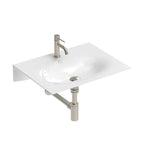 ADP Veil Wall Basin 600 Gloss White 1 Tap Hole