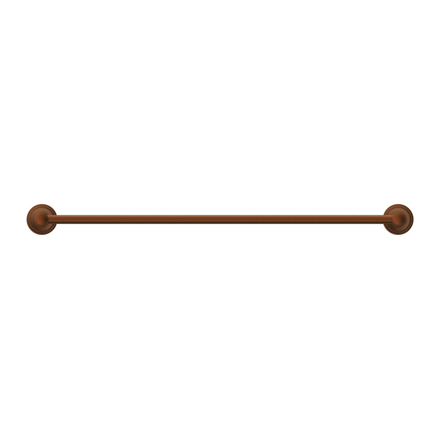 ADP Eternal Single Towel Rail 600 Brush Copper Bathroom Accessories ADP