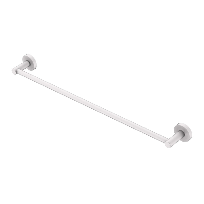 ADP Soul Single Towel Rail 600 Matte White Bathroom Accessories ADP Default Title