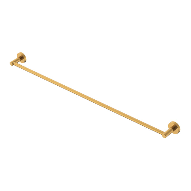 ADP Soul Single Towel Rail 900 Brushed Brass Bathroom Accessories ADP Default Title