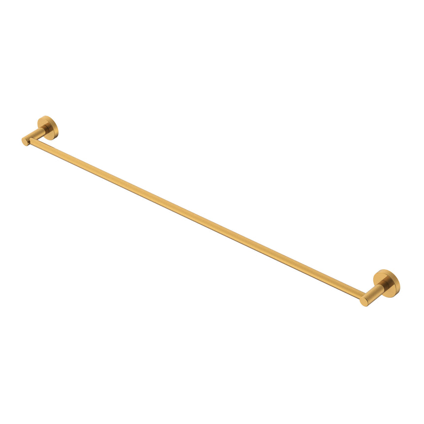 ADP Soul Single Towel Rail 900 Brushed Brass Bathroom Accessories ADP Default Title