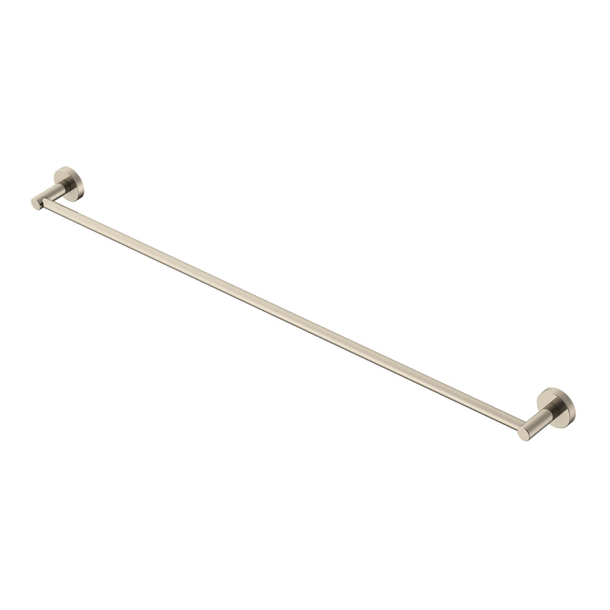 ADP Soul Single Towel Rail 900 Brushed Nickel Bathroom Accessories ADP Default Title