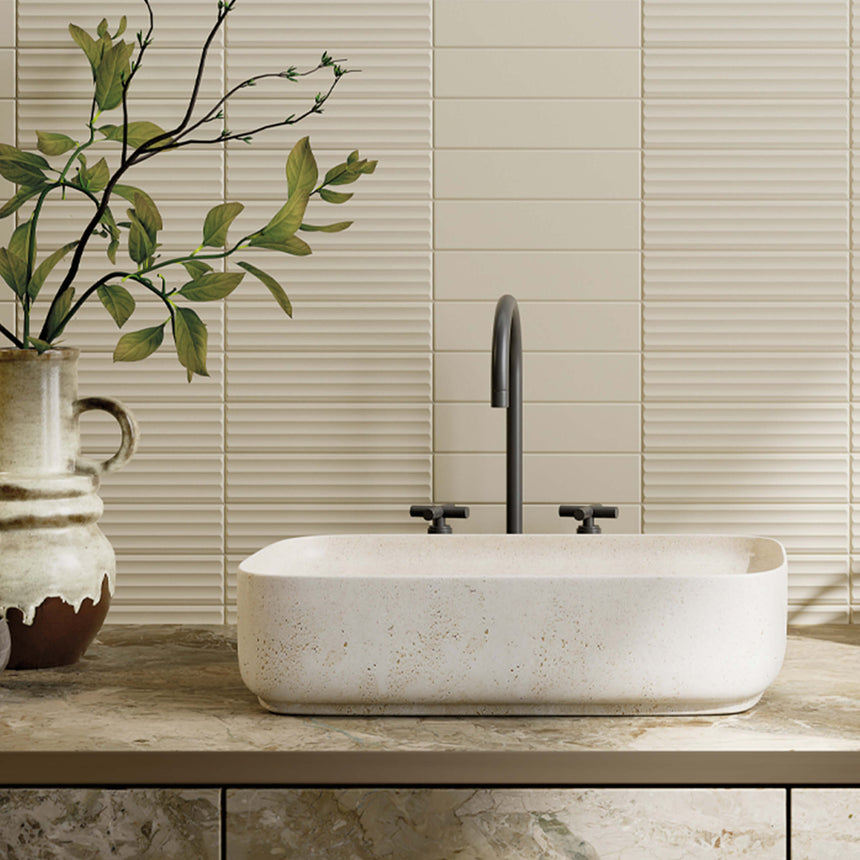 Vlme 60x250 Matt White Subway Tilemall