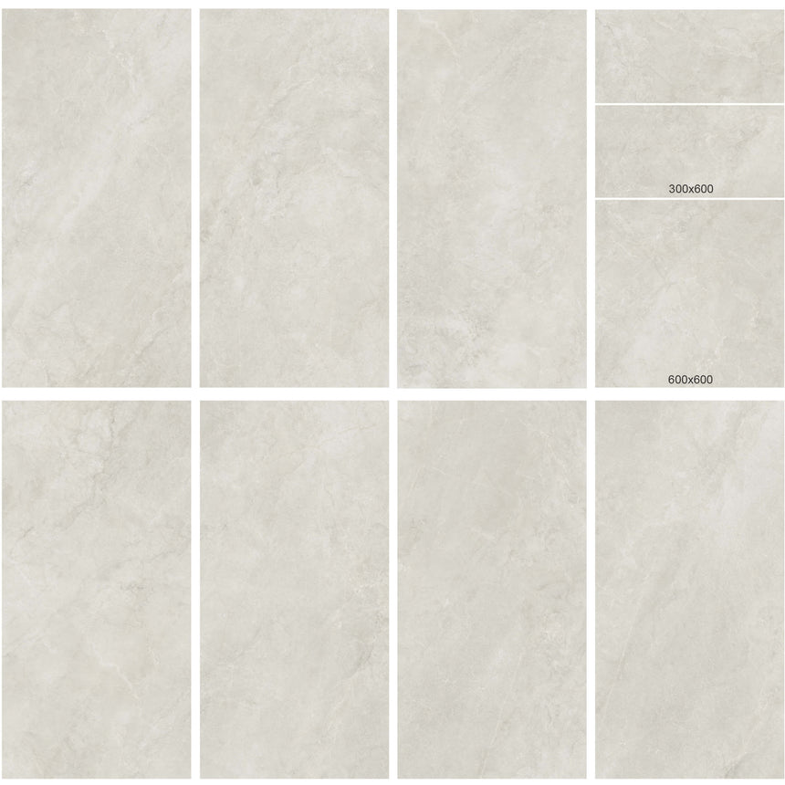 Elite Stone 1200x600 Matt Off White Stone Look Tiles Tilemall