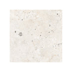 Rockies 600x600 Surface Tec Flora White Terrazzo Look Rectified Sample