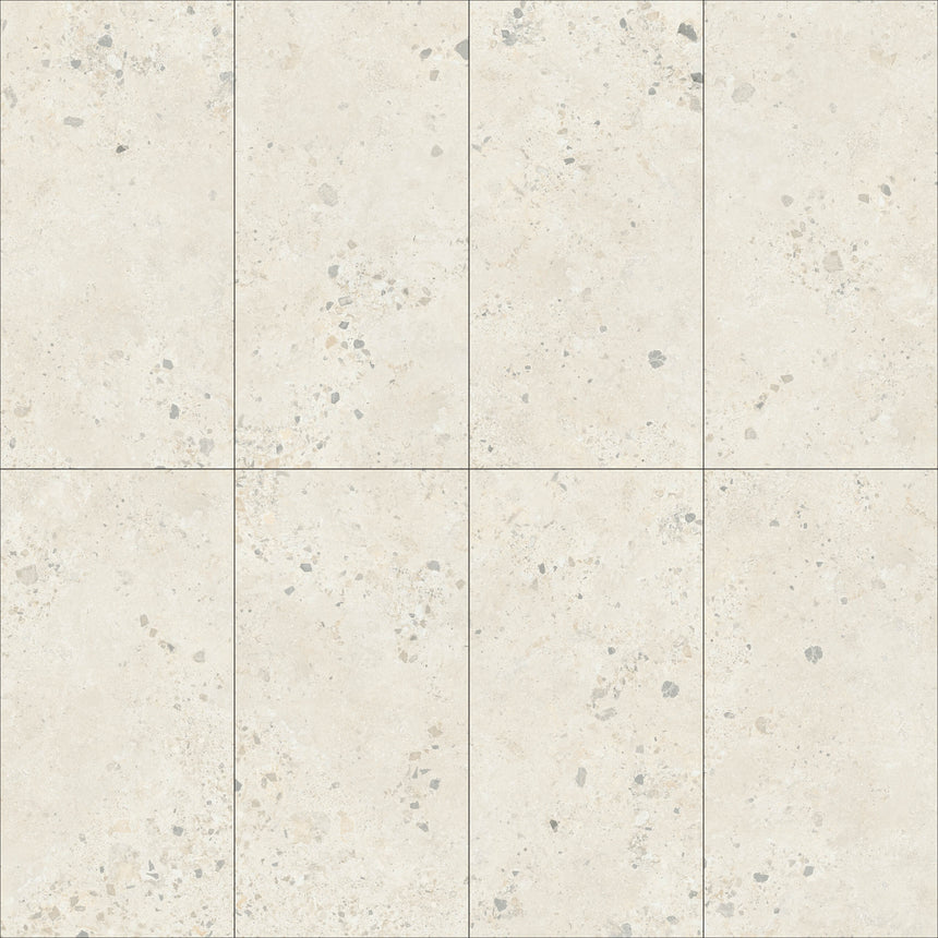 Rockies 1200x600 Surface Tec Flora White Terrazzo Look Tiles Tilemall
