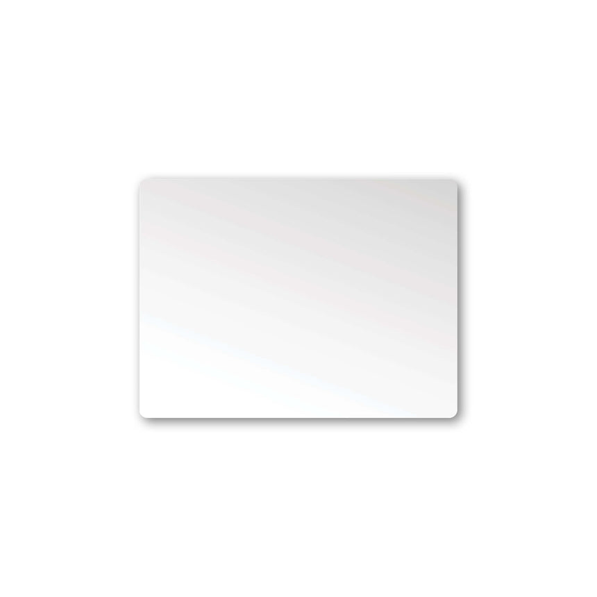 Lukka Plain Mirror rectta 1200x900mm frameless mirror by Tilemall with pencil edge and rounded corners