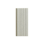 Steptread Speckled 150x60 External White Stair Nose Tiles Rectified