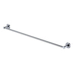 Axle Single Towel Rail 900mm Chrome