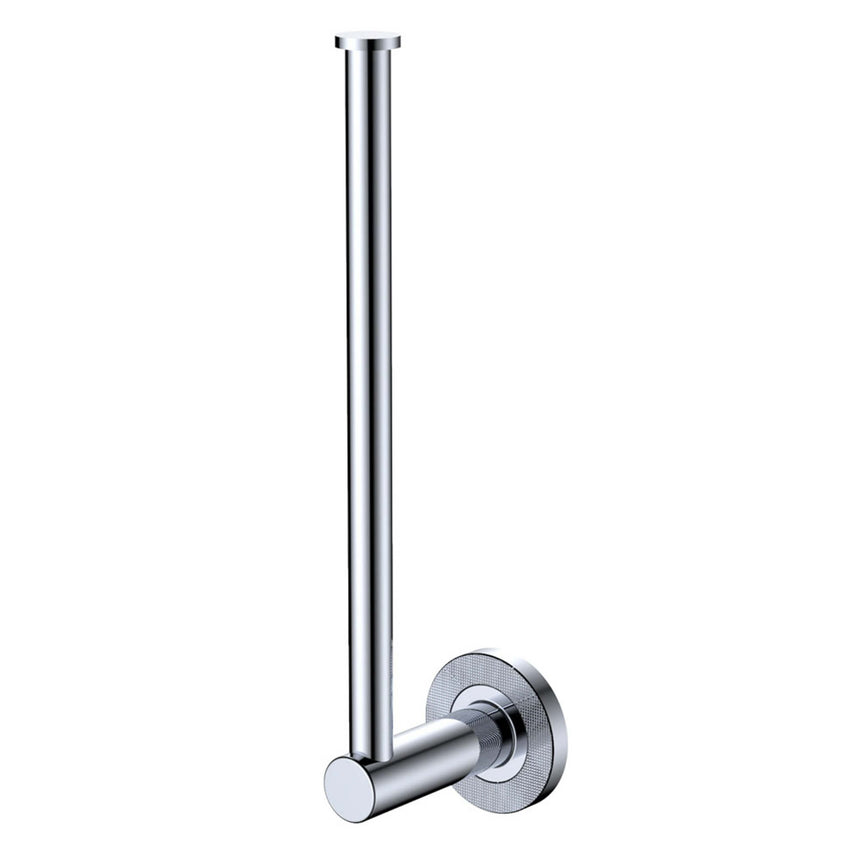Axle Dual Purpose Towel Rail Roll Holder Chrome Bathroom Accessories Fienza