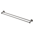 Axle Double Towel Rail 900mm Gun Metal