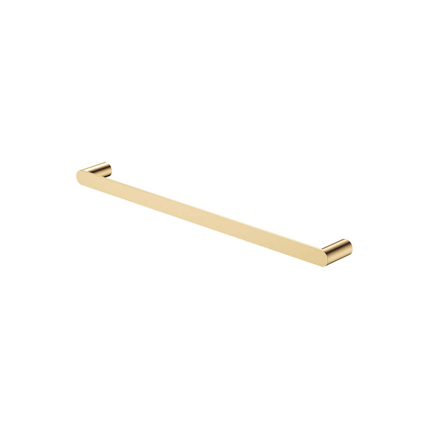Empire Slim Single Towel Rail 600mm SS304 Urban Brass Bathroom Accessories Fienza Default Title