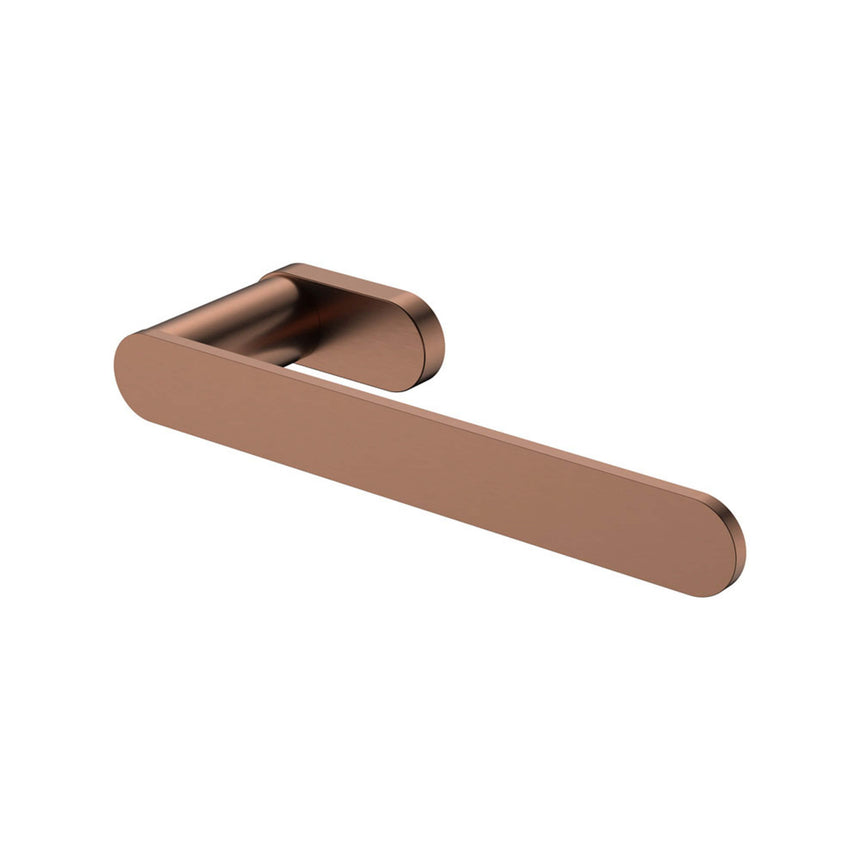 Empire Slim Hand Towel Holder SS304 Brushed Copper Bathroom Accessories Fienza Default Title