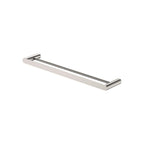Empire Slim Double Towel Rail 600mm SS304 Brushed Nickel