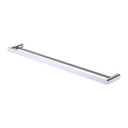 Empire Slim Double Towel Rail 800mm SS304 Chrome