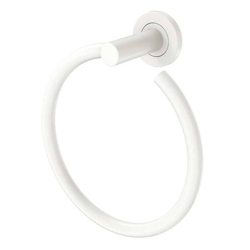 Kaya Towel Ring Matte White Bathroom Accessories Fienza Default Title