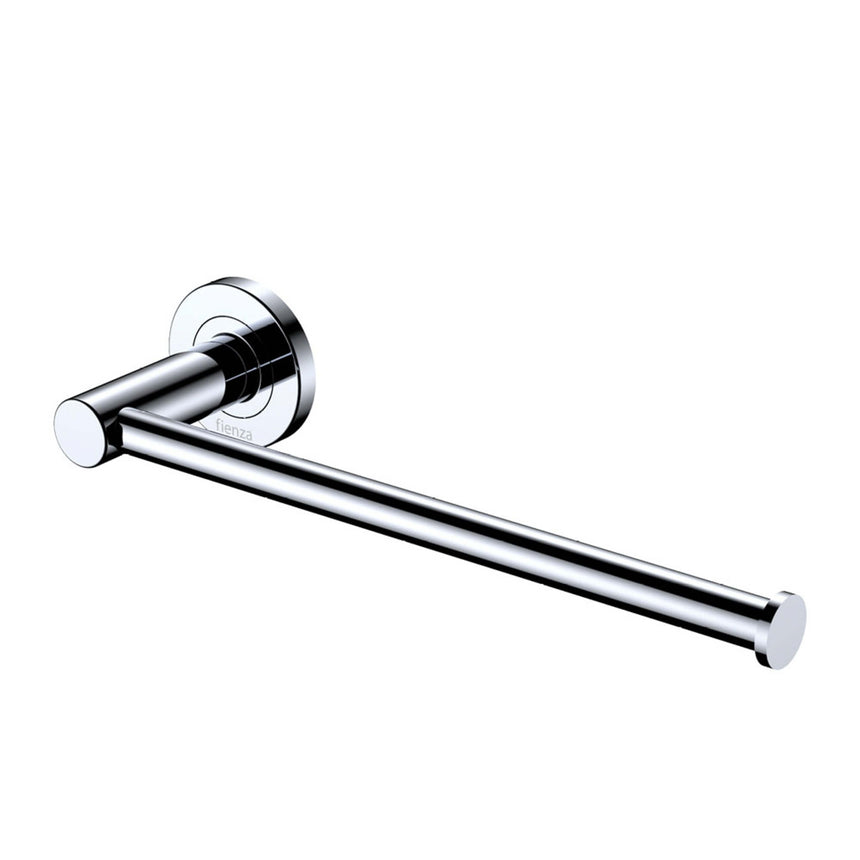Kaya Dual Purpose Towel Rail /Roll Holder Chrome Bathroom Accessories Fienza Default Title
