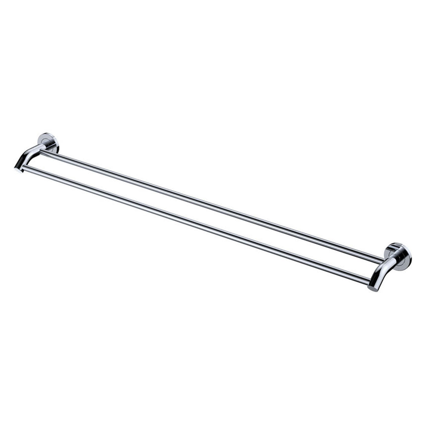 Kaya Double Towel Rail 900mm Chrome Bathroom Accessories Fienza Default Title