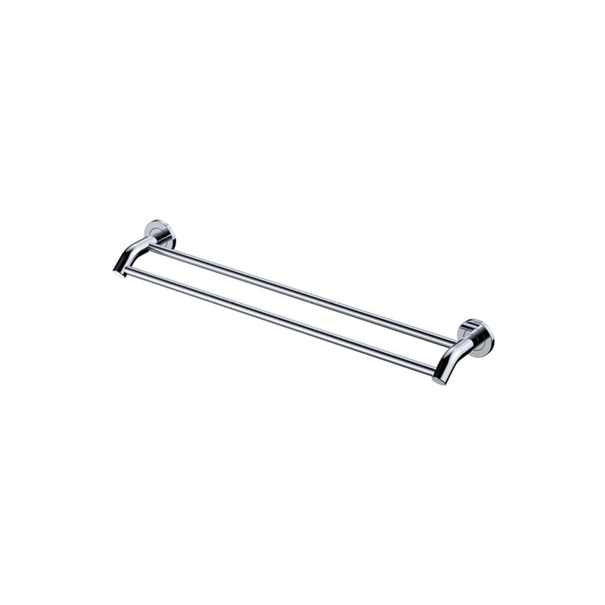 Kaya Double Towel Rail 600mm Chrome Bathroom Accessories Fienza Default Title