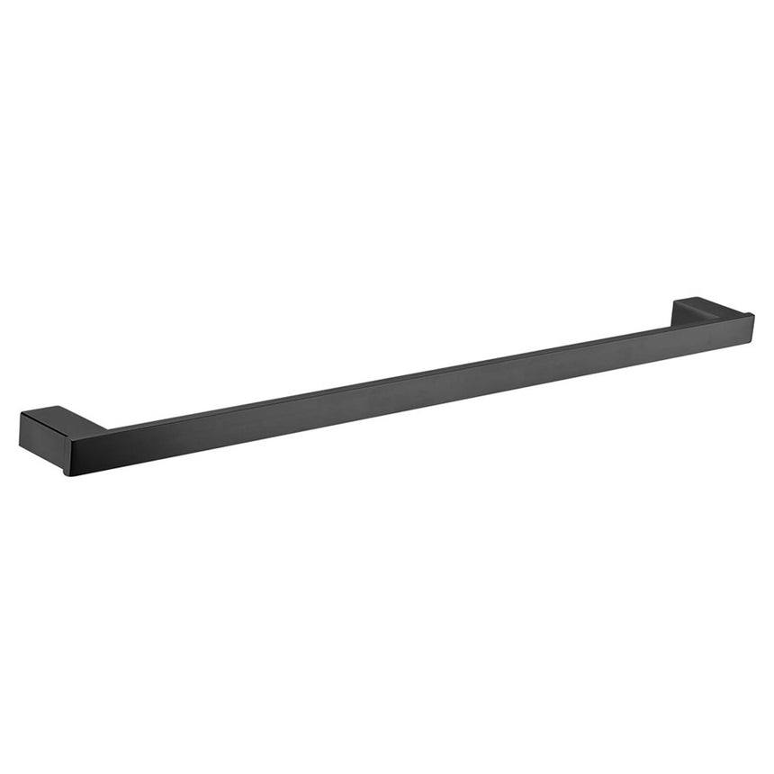 Koko Single Towel Rail 810mm Matte Black Bathroom Accessories Fienza Default Title
