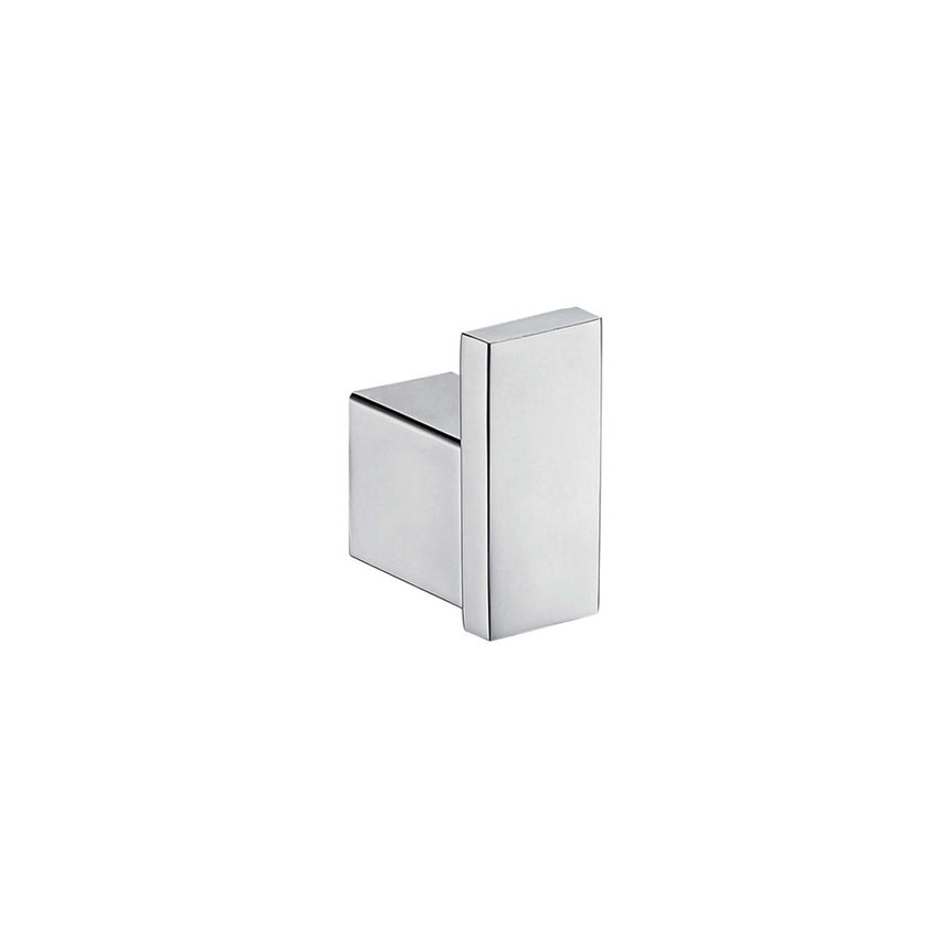 Koko Single Robe Hook Chrome Bathroom Accessories Fienza Default Title