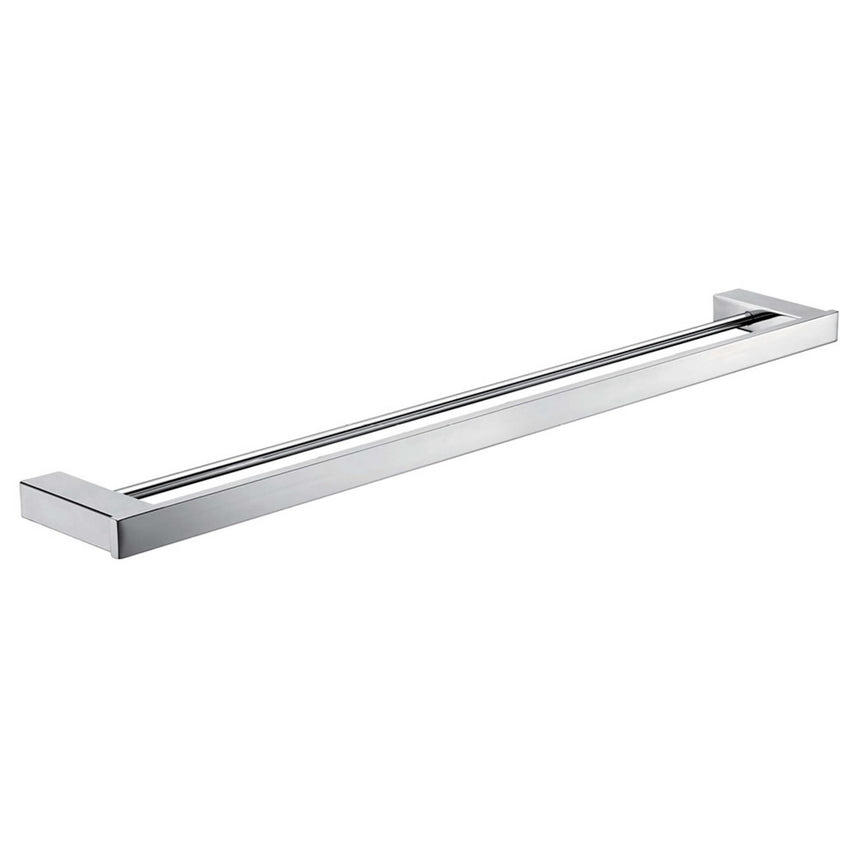 Koko Double Towel Rail 810mm Chrome Bathroom Accessories Fienza Default Title