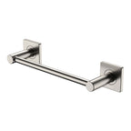 Sansa Single Towel Rail 300mm Brushed Nickel