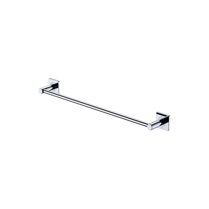 Sansa Single Towel Rail 600mm Chrome Bathroom Accessories Fienza Default Title