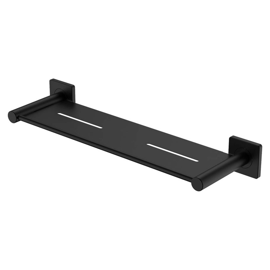 Sansa Shower Shelf Matte Black Bathroom Accessories Fienza Default Title