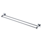 Sansa Double Towel Rail 900mm Chrome