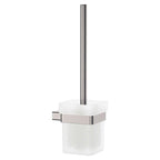 Tono Toilet Brush And Holder Brushed Nickel