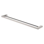 Tono 810 Double Towel Rail Brushed Nickel
